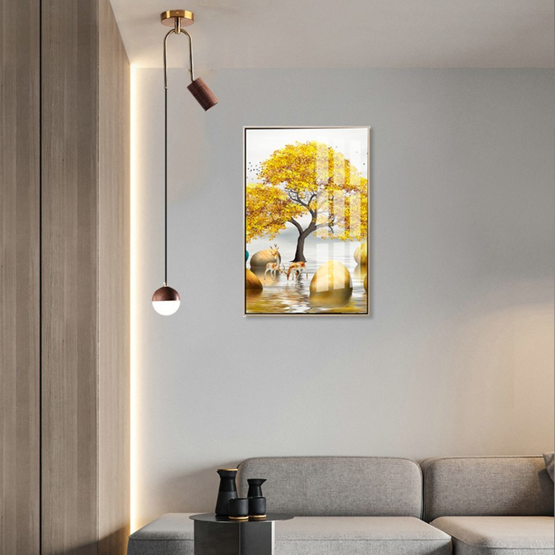 Підвісний дерев'яний світильник. Модель RD-6215, фото 1