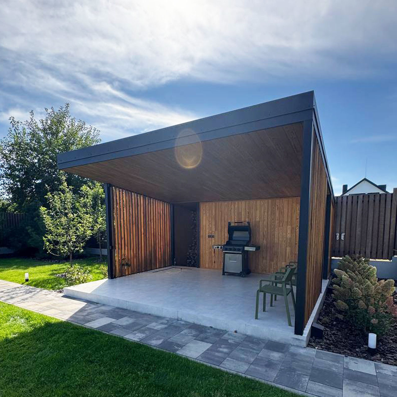 Альтанка з дерева 4х5, фото 1