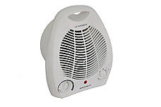 Побутовий спіральний тепловентилятор Grunhelm FH-03 Дуйчик 2000 Вт Білий, фото 2
