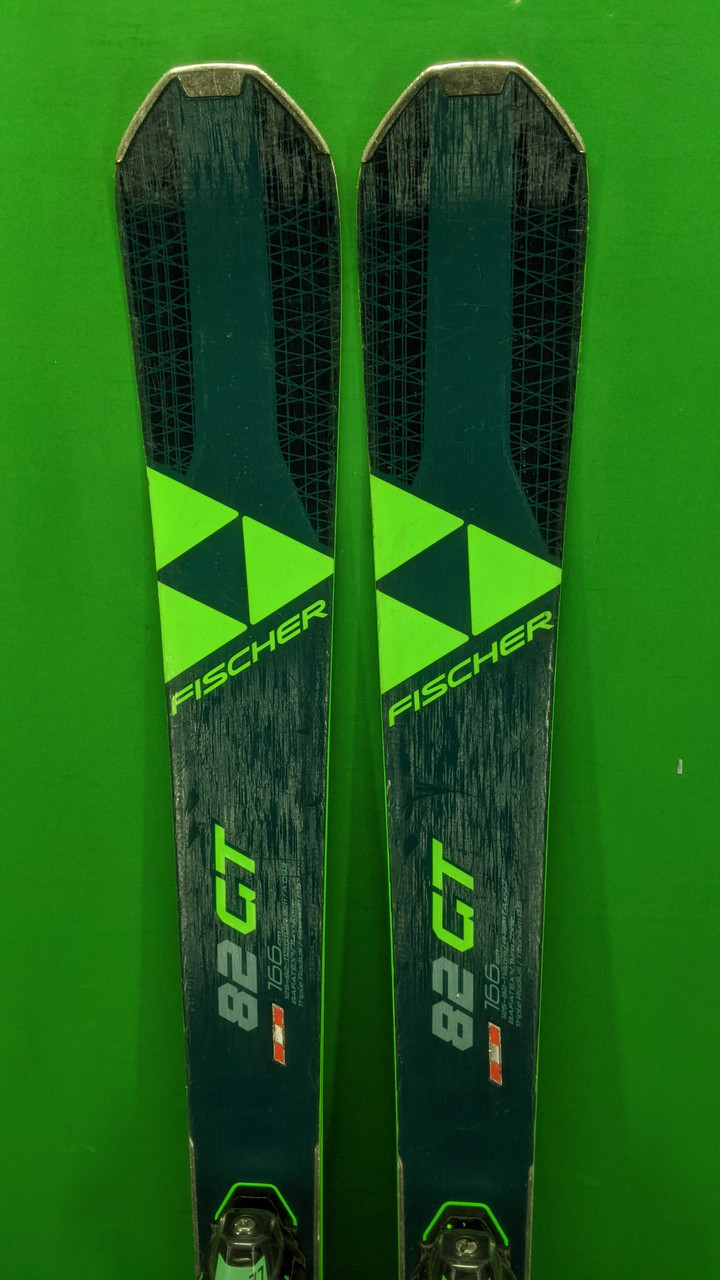 Гірські лижі  Fischer RC ONE 82 GT Twin Powerrail 166 см  універсал 2021р б/у, фото 1