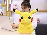 М’яка іграшка Пікачу з аніме Pokemon плюшева Покемон 350г 20см, фото 5