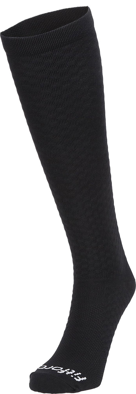 Підколінки компресійні Fitforce COMPRESS чорні (39-42)