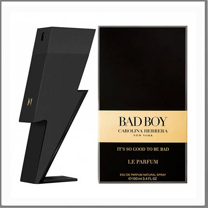 Carolina Herrera Bad Boy Le Parfum парфумована вода 100 ml. (Кароліна Еррера Бед Бой Ле Парфум), фото 1