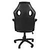 Крісло комп'ютерне геймерське Bonro YS-6056 чорне з регулюванням висоти сидыння для офісу, підлітка, школяра, фото 9