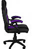Крісло комп'ютерне геймерське Bonro YS-6056 фіолетове з регулюванням висоти сидыння для офісу, підлітка, школяра, фото 8