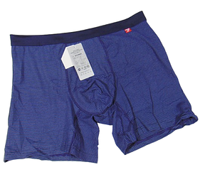 Труси боксерки подовжені в смужку XL сині Amigo 3175