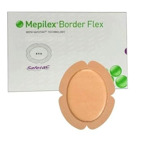 Mepilex Border Flex 15x19 см — Багатофункціональна універсальна губчаста пов'язка