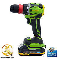 Шуруповерт Procraft PA18Pro DFR бесщеточный (с 1 АКБ 2Ач и зарядным устройством) Кейс