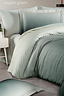 Постільна білизна Frist choice сатин євро розмір Caylee green, фото 2