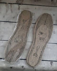 Устілки для взуття повстяні