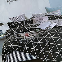 Постільна білизна Двоспальний розмір, простирадло на гумці 160х200+20см.