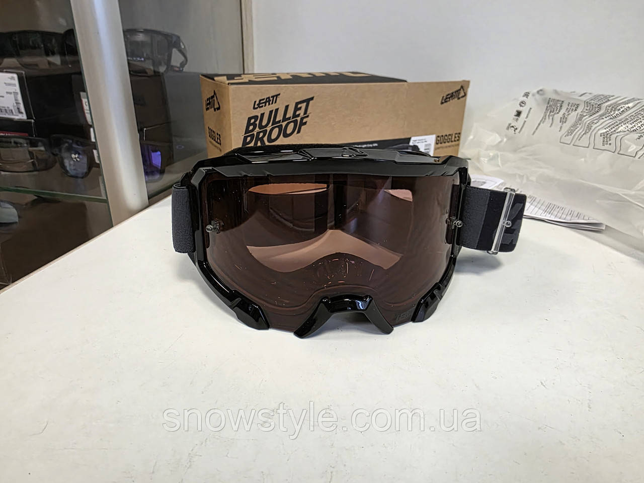 Маска для мотокросу мотоокуляри LEATT Goggle Velocity 4.5 Black Rose 32%, фото 1