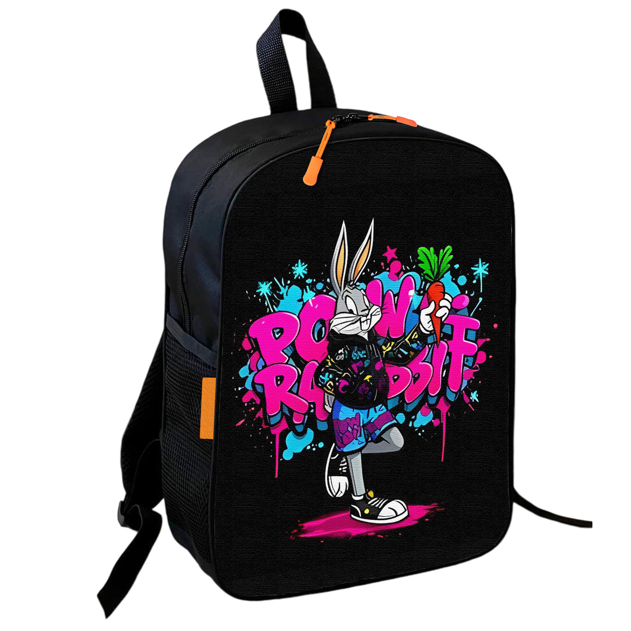 Рюкзак шкільний дитячий Багз Банні 36х27 см підлітковий для хлопчика, дівчинки (4014), фото 1