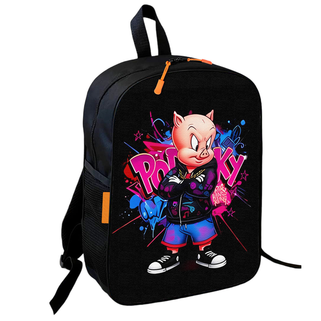 Рюкзак шкільний дитячий Порося Порки Піг 36х27 см підлітковий для хлопчика, дівчинки (4025), фото 1