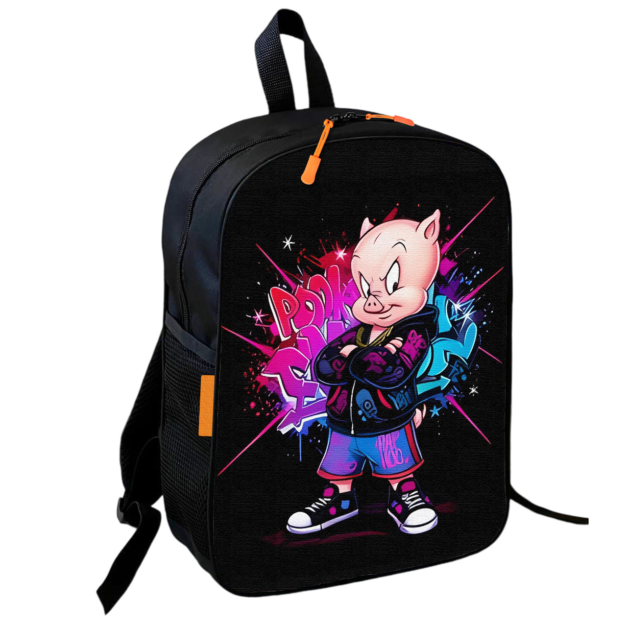 Рюкзак шкільний дитячий Порося Порки Піг 36х27 см підлітковий для хлопчика, дівчинки (4026), фото 1