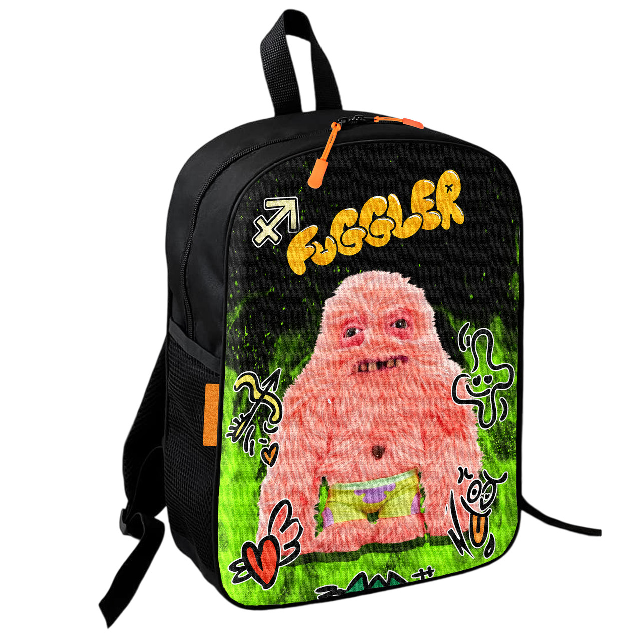 Рюкзак шкільний дитячий з принтом Fuggler/Фуглер 36х27 см підлітковий для хлопчика, дівчинки (4055), фото 1
