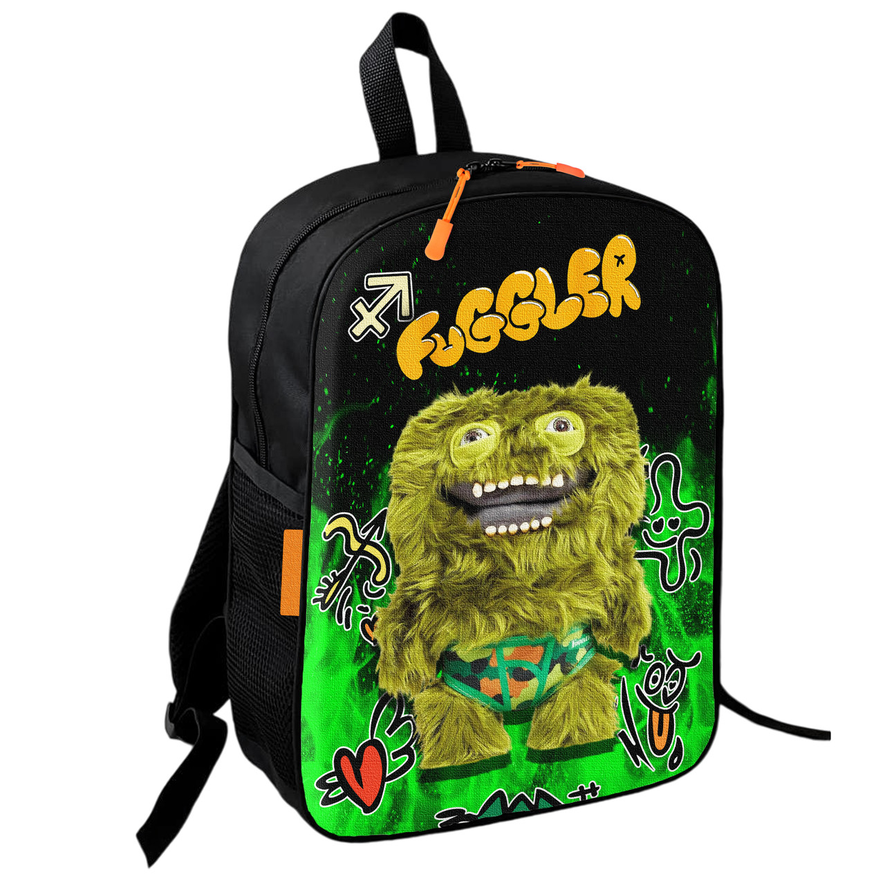 Рюкзак шкільний дитячий з принтом Fuggler/Фуглер 36х27 см підлітковий для хлопчика, дівчинки (4057), фото 1