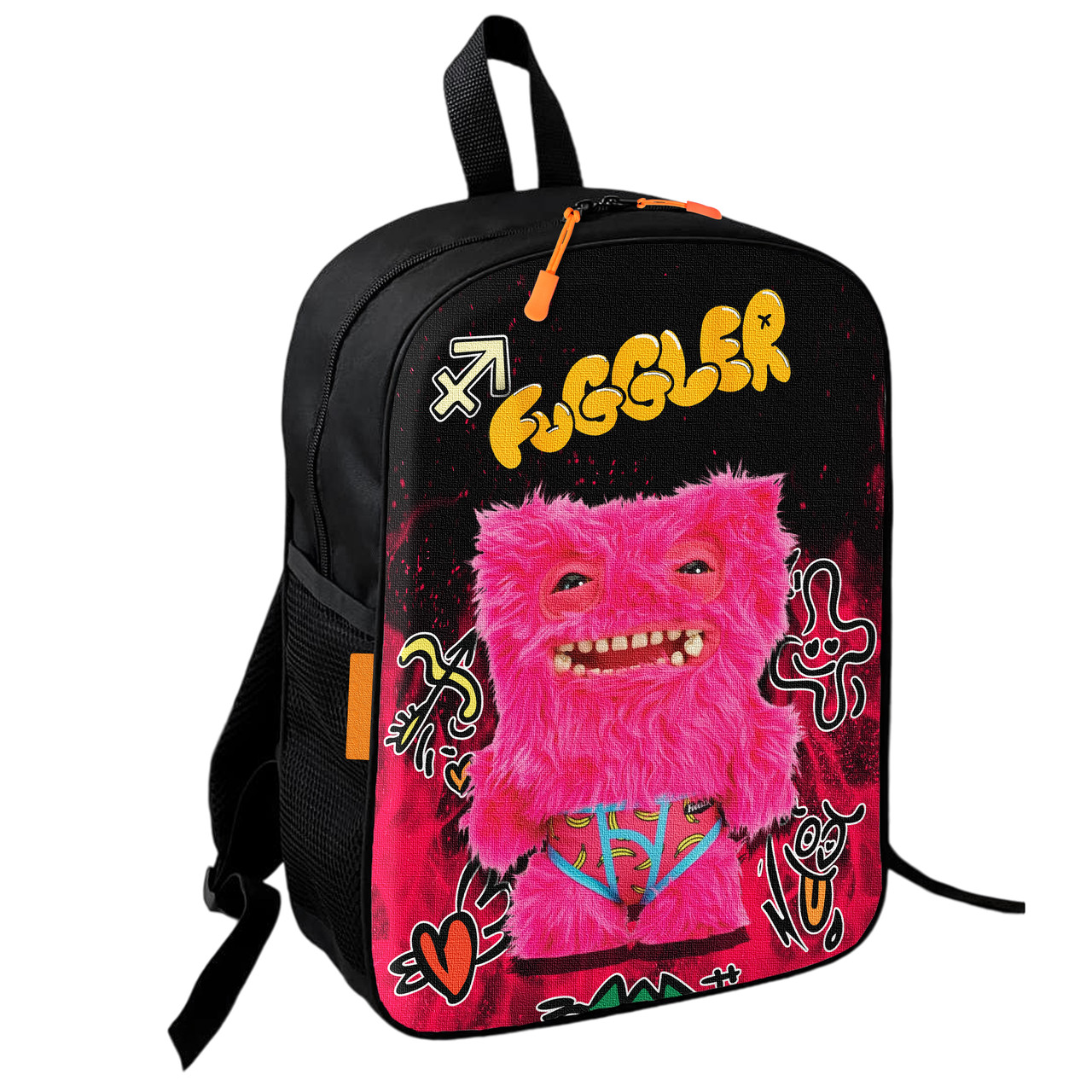 Рюкзак шкільний дитячий з принтом Fuggler/Фуглер 36х27 см підлітковий для хлопчика, дівчинки (4058), фото 1