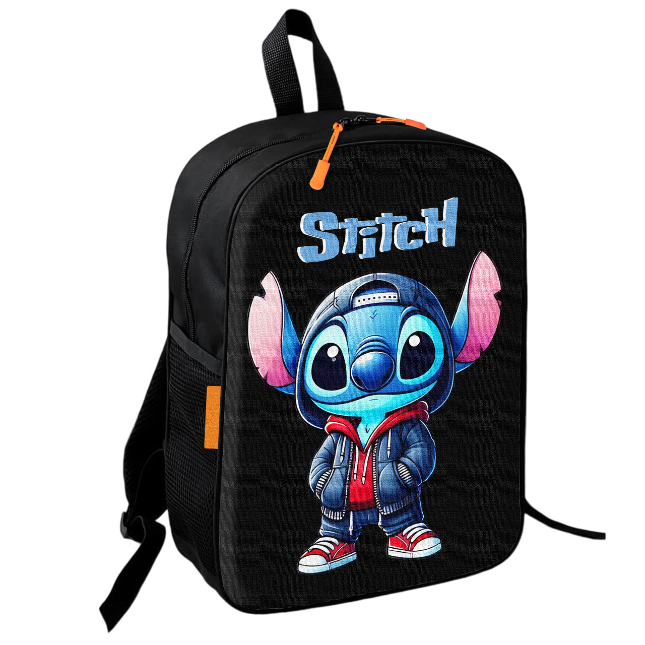 Рюкзак шкільний дитячий з принтом Стіч 36х27 см підлітковий для хлопчика, дівчинки (4065), фото 1