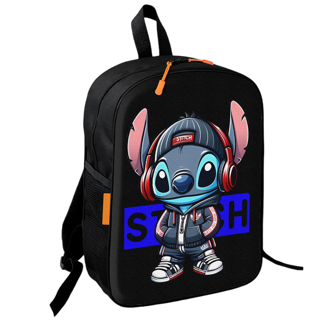 Рюкзак шкільний дитячий з принтом Стіч 36х27 см підлітковий для хлопчика, дівчинки (4067), фото 1