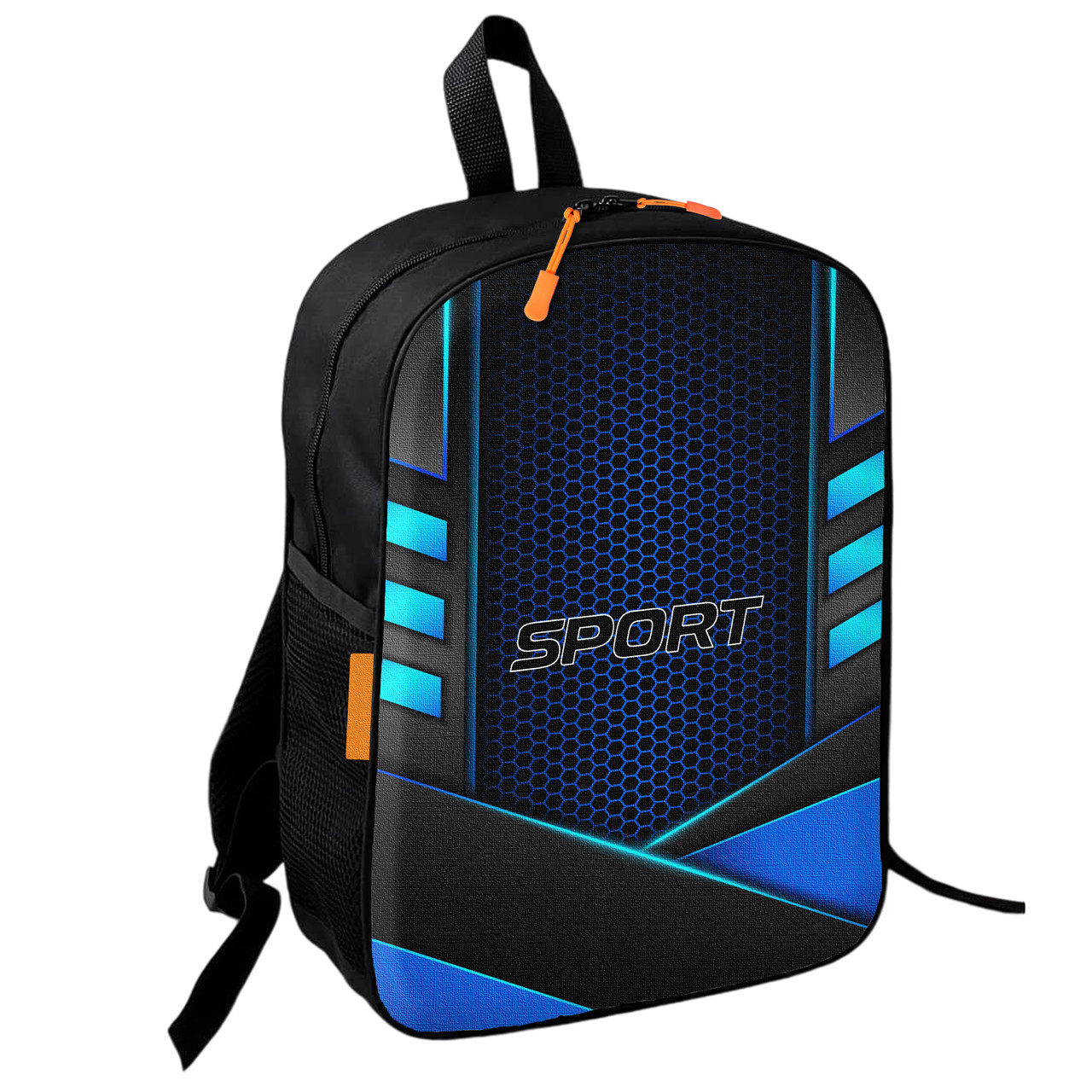 Рюкзак спортивний, шкільний дитячий з принтом Sport 36х27 см підлітковий для хлопчика, дівчинки (4078), фото 1