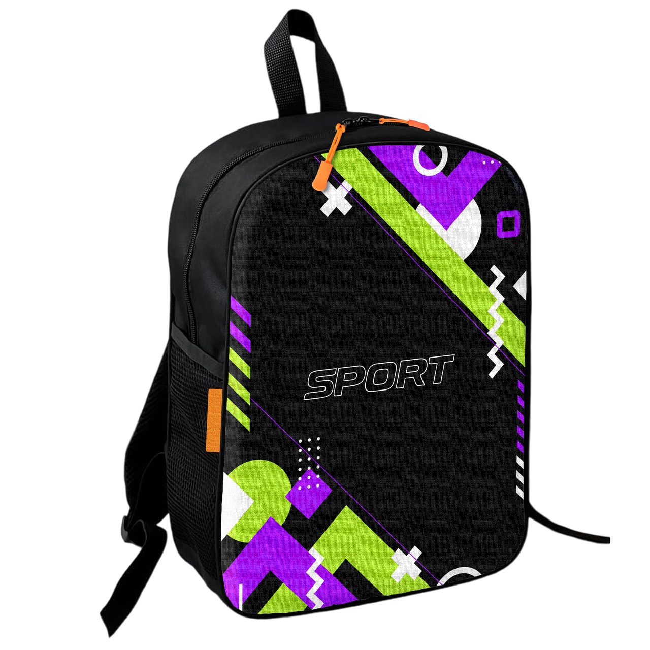 Рюкзак спортивний, шкільний дитячий з принтом Sport 36х27 см підлітковий для хлопчика, дівчинки (4080), фото 1