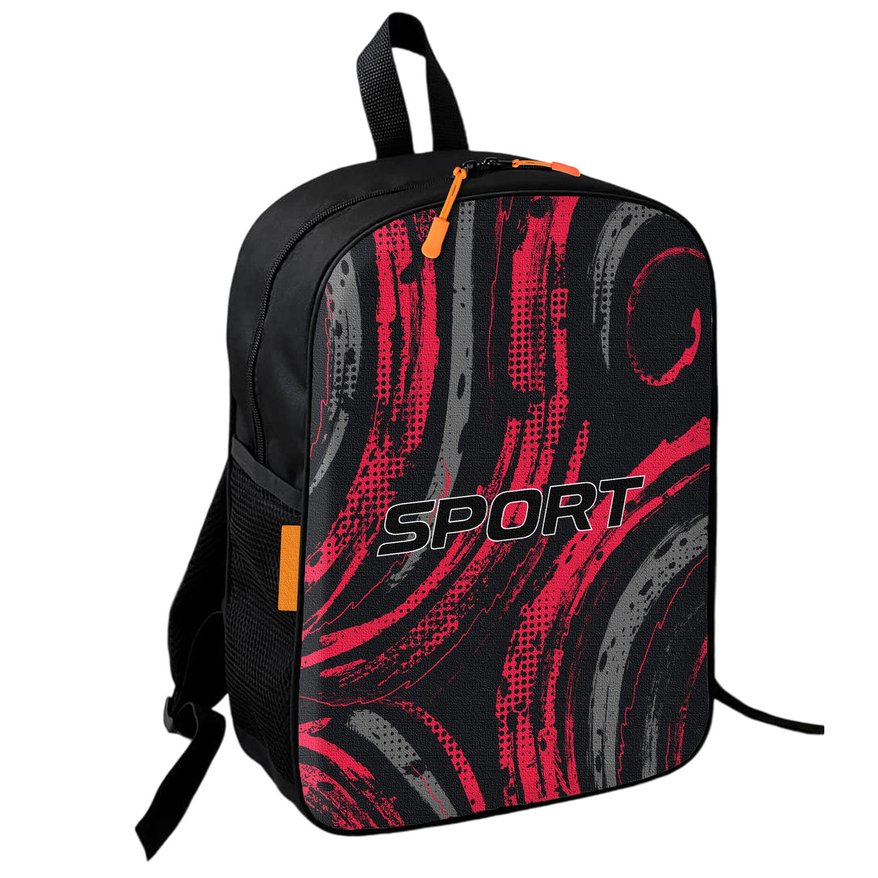 Рюкзак спортивний, шкільний дитячий з принтом Sport 36х27 см підлітковий для хлопчика, дівчинки  (4084), фото 1