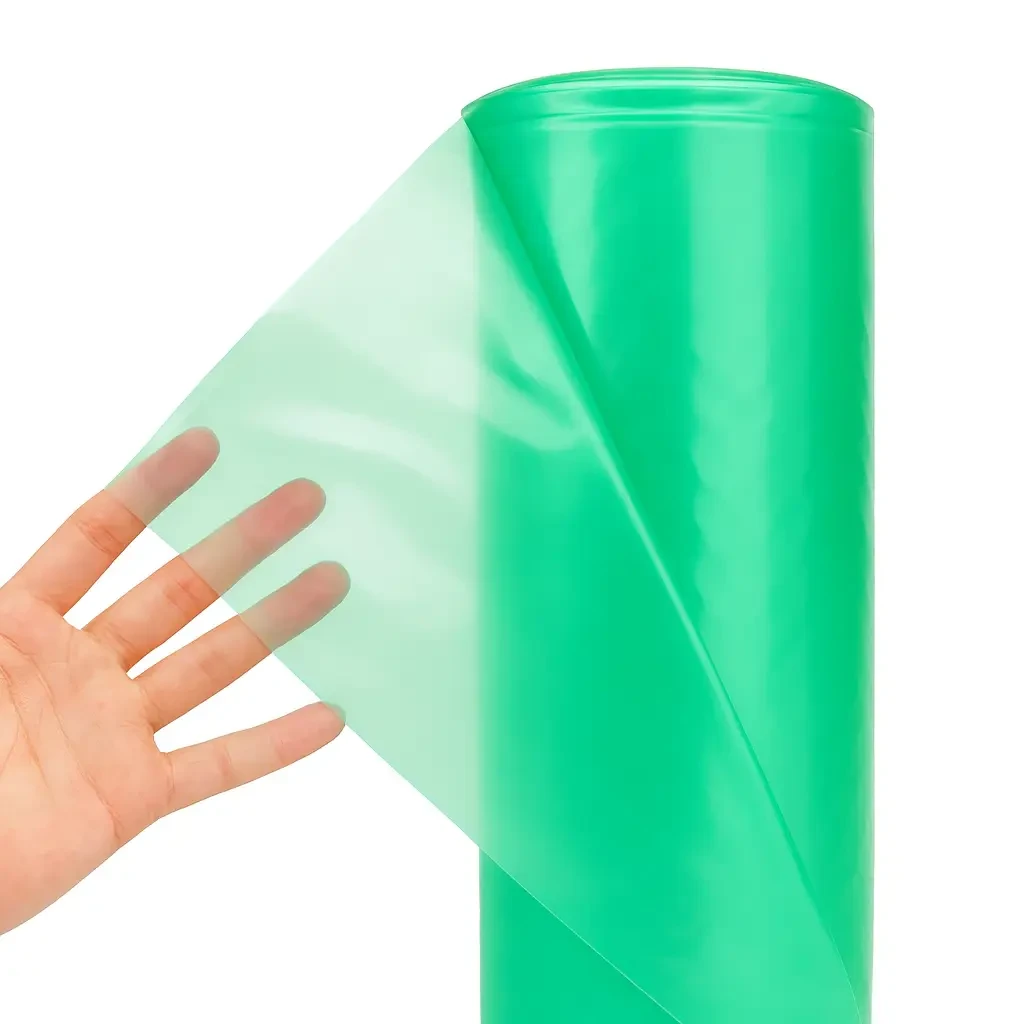 Плівка для парника 200 мкм, 3м ширина, ультрафіолетова стабілізація 24 місяці, (зелена). Для парників та теплиць.