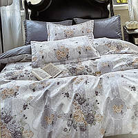 Постільна білизна Сімейний комплект з простирадлом на гумці з фланелі два підодіяльника