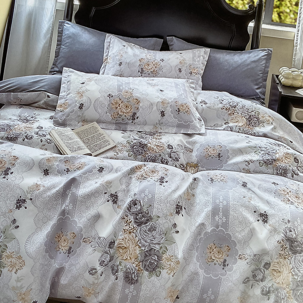 Полуторна (півтораспальна)150х220 підодіяльник, фланелева постільна білизна, простирадло з резинкою по колу, фото 1