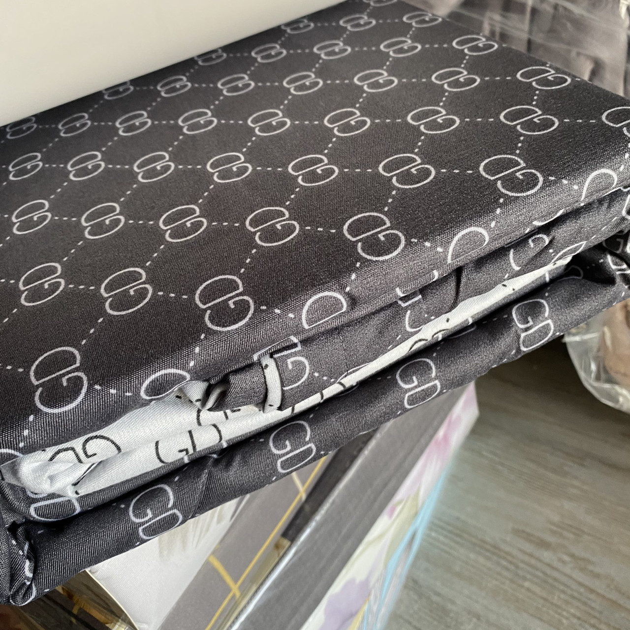 Полуторна (півтораспальна)150х220 підодіяльник, фланелева постільна білизна, простирадло з резинкою по колу, фото 1