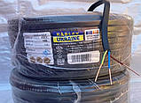 Кабель силовий ВВГ-П нг LS 3х2.5 повний переріз, моножила Одеса Каблекс (бухта 100м), фото 3