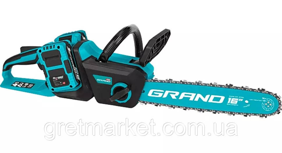 Акумуляторна пила ланцюгова Grand АПЦ-40А/16"-4, фото 1