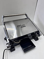 Настільний притискний прес гриль ZP-820 3500Вт, антипригарні знімні пластини