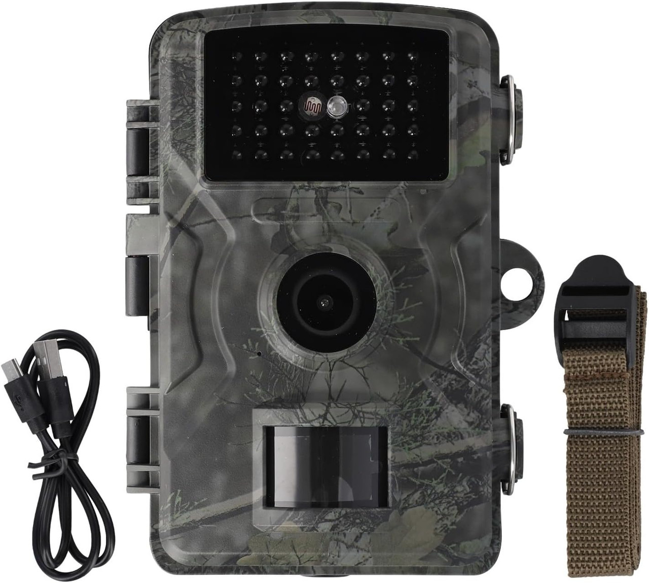Мисливська камера 16 МП з датчиком руху, нічним баченням і захистом IP66, 1080P, фото 1