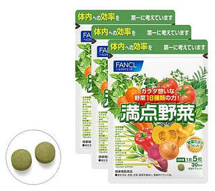 FANCL Manten Yasai Японські сублімовані овочі, 3 упаковки х 150 таблеток