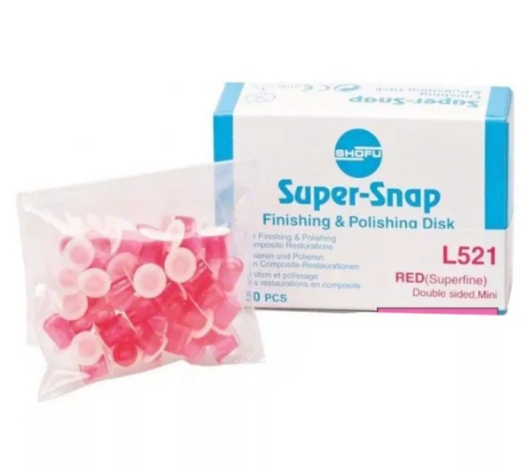 Диски Super-Snap L521 mini червоні, фото 1