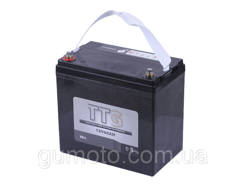 Акумулятор Carbon AGM-GEL 68AH 12V (тяговий)  TTG