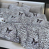 Постільну білизни Євро комплект, простирадло на гумці 180х200+20см.  Фланель.