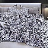 Полуторна (півтораспальна)150х220 підодіяльник, фланелева постільна білизна, простирадло з резинкою по колу, фото 4