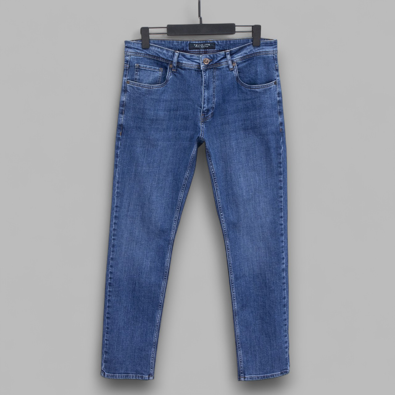 Джинси чоловічі Tello 3701B-K4125 BLUE ACK 98% бавовна 2% еластан 31(Р), фото 1