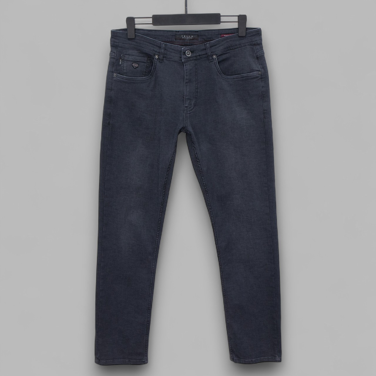 Джинси чоловічі Tello 5712B-VENE BLC 98% бавовна 2% еластан 31(Р), фото 1