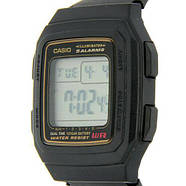Чоловічі годинники Casio F-201WA-9A, фото 2