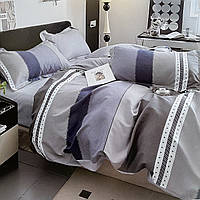 Постільна білизна Євро комплект з простирадлом на гумці Постільна білизна з фланелі євро розмір