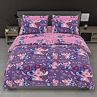 Дитячий полуторний комплект з 1 наволочкою, принт: Стіч, компанія