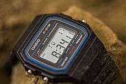Чоловічі годинники Casio F-91W-1D, фото 3
