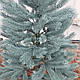 Ялинка лита Буковельська 1,5 м блакитна Новорічні штучні ялинки, фото 3