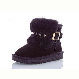 Уггі замшеві дитячі чорні