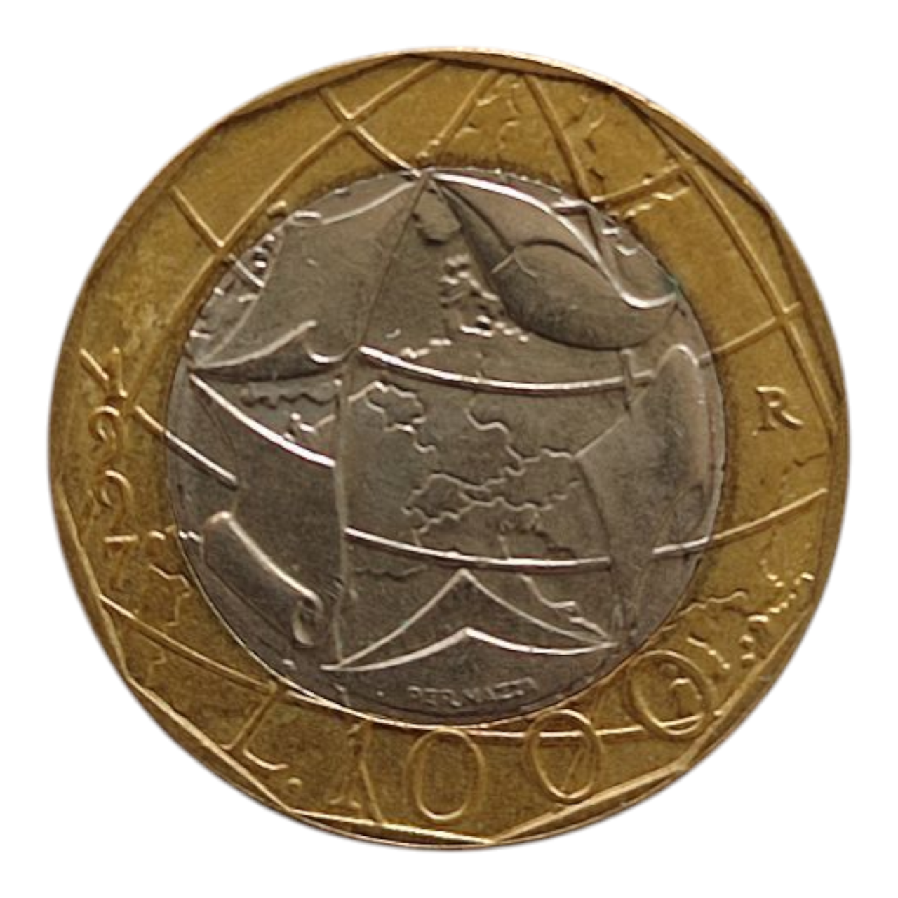 Італія 1000 лір, 1997, фото 1