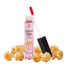 Блиск для губ з ефектом вібрації та ароматом солодкого попкорну Secret Play Vibrant Kiss Lip Gloss Sweet Popcorn, 7 г 💋